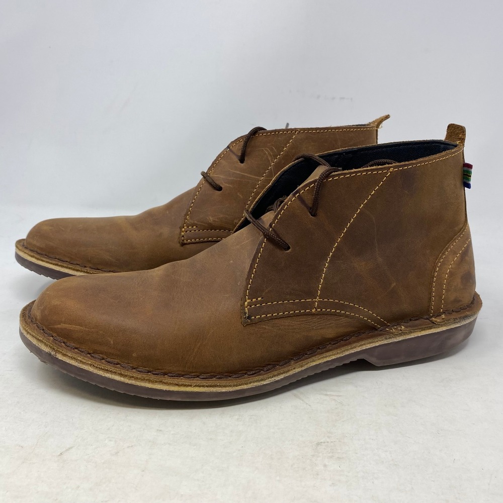 Veldskoen‎ Heritage Mens Brown Leather Chukka Desert Boots Size 9 South Africa